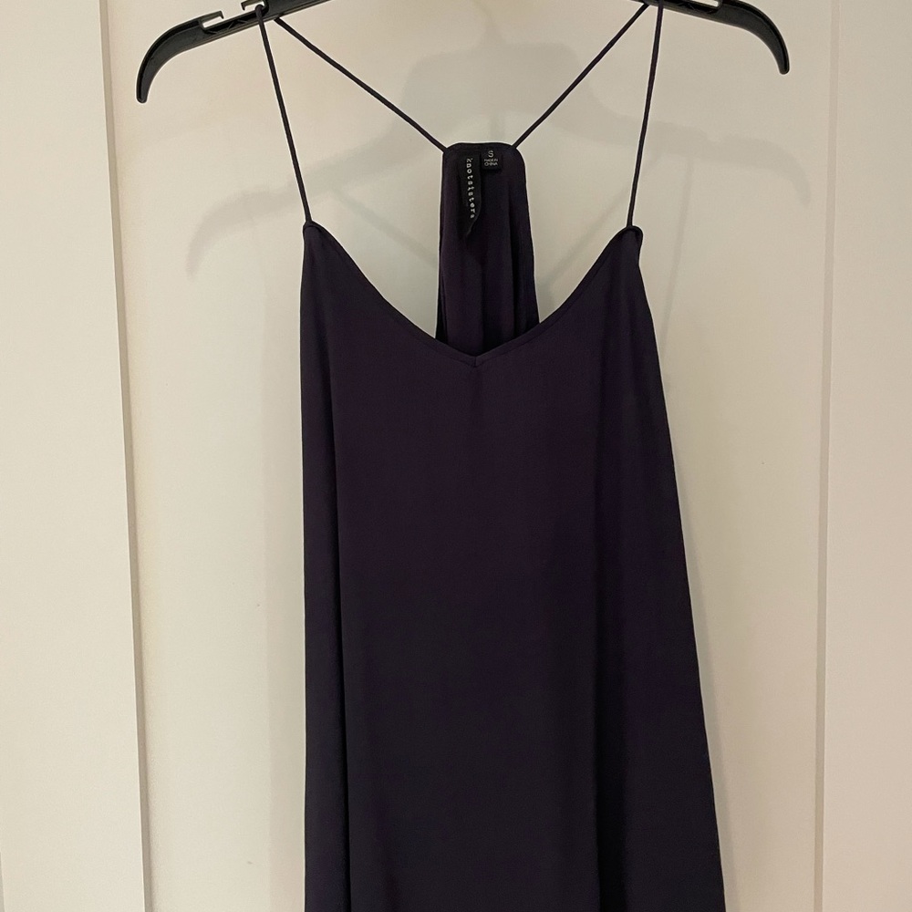 Knot sisters Deep Blue camisole top in a small.